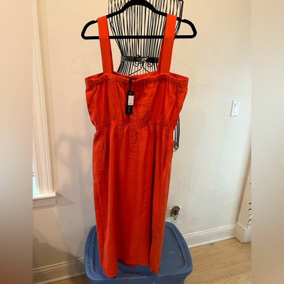 Cotton -on - Large - Orange Dress - Picture 3 of 5